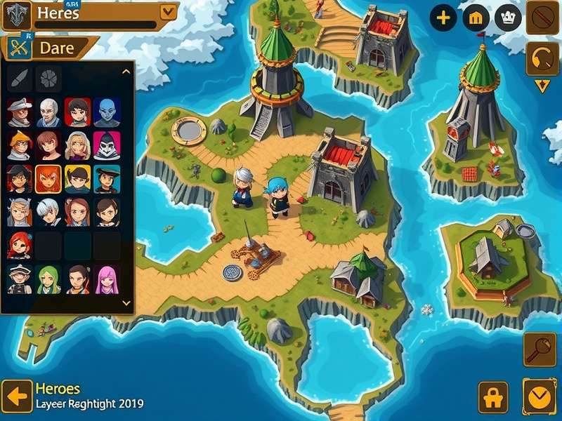 Kesar Knight Voyage gameplay screenshot showing character in action